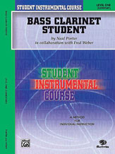 cover BASS CLARINET STUDENT #1 cover